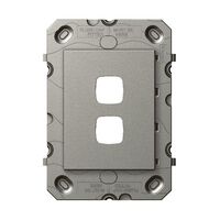 Arteor 770 series - Grid 2 Gang magnesium