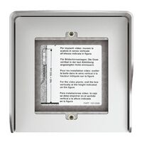 Bticino Sfera 1 Module Wall Mount Box with Rainshield Allmetal