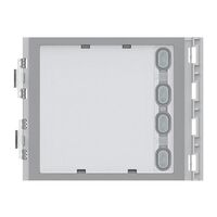 Bticino Sfera New Single Column 4 Pushbuttons Module Allmetal