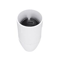 Lamp holder - Bayonet cap with cord grip White