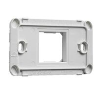 Como - Support frame 1 gang white