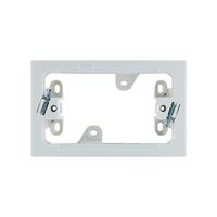 HPM 37mm Deep Surface Mounting Block for Excel and Excel Life Ranges White