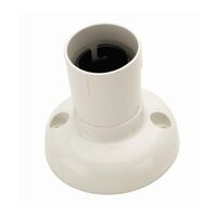 HPM B22 Fixed Bayonet Batten Holder 68mm White