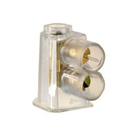 HPM Heavy Duty 40A 2 Screw Connectors 6mm - 10 Pack