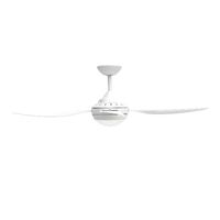 HPM Serene 4 Blade AC Ceiling Fan with Light 1220mm 48in White