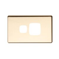 Excel - Plate only polished brass