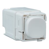 Impress Series, push-button Mechanism, Intermediate, 230/240V, 16A/10AX - White Electric