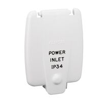 Standard Series, Socket Inlet Flap, to Suit 435VF15 - White Electric