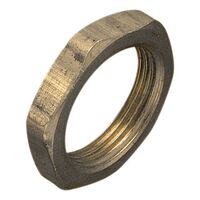 Clipsal - Cable Management, Machined Brass, Steel Couplings, 25mm Brass Locknut