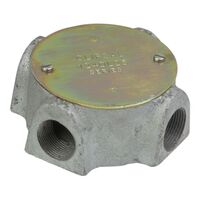 Clipsal - Cable Management, Machine Cast Fittings, Junction Boxes and Lid Kits, 25mm, 3 Way