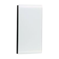 Saturn Series, Grid Plate and Cover Switch, Blank, Vertical - Ocean Mist