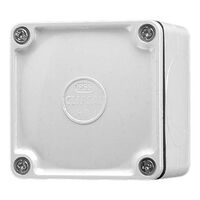 Clipsal - Cable Management, Adaptable Box, PVC, L-77 x W-77 x H-54mm - Grey