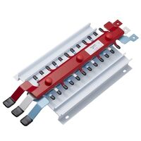 Acti9, MSC Chassis 3PH, 400A, 27mm for C120 MCB 24 poles, Dual Feed