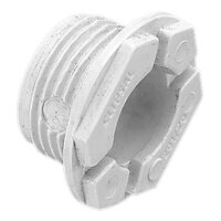 Clipsal - Cable Management, Male Bush, PVC, 20mm - Grey