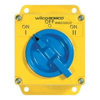 Metal Clad, Changeover Switch, 3 Pole, 20A, 415V, Made of Cast Aluminium