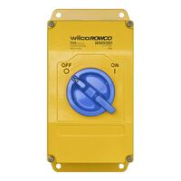 Metal Clad, Switch, 4 Pole, 40A, 415V, Made of Cast Aluminium