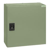 Acti9, MB Encapsulated distribution board, 18 poles, 250A no main switch, 18mm, IP42, grey