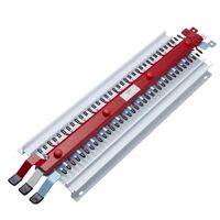 Acti9, MSC Chassis 3PH, 250A, 18mm for iC60 MCB & RCBO, 72 poles, Dual Feed