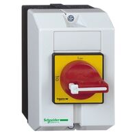 TeSys Mini-Vario, TeSys Vario enclosed, emergency switch disconnector, 20A, IP65