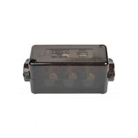 L350 - 13 Hole 350A Neutral Link - Black - L350 - L350