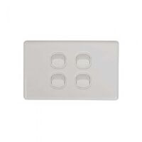 SW4 - 4 Gang 16A Switch Horizontal - SW4 - SW4