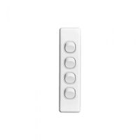 A4GSW - 4 Gang Architrave Switch - A4GSW - A4GSW