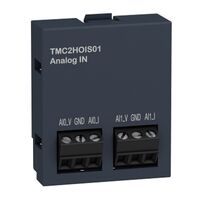 Modicon M221, Analogue input cartridge, hoisting 2 analog I/O extension