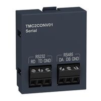 Modicon M221, Serial line cartridge, conveying 1 I/O extension