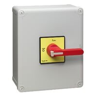 TeSys Mini-Vario, TeSys Vario enclosed, emergency switch disconnector, 100A, IP65, long handle