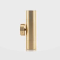 Tivah Solid Brass TRI Colour Up & Down Wall Pillar Lights