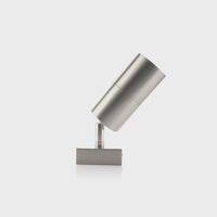 Piaz Stainless Steel TRI Colour Single Adjustable LED Wall Pillar Light