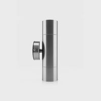 Fortis Stainless Steel TRI Colour Up & Down Wall Pillar Lights