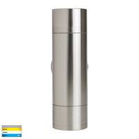 Maxi Tivah 316 Stainless Steel TRI Colour Up & Down Wall Pillar Lights