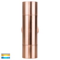 Tivah Solid Copper TRI Colour Up & Down Wall Pillar Lights