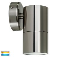 Tivah 316 Stainless Steel TRI Colour Fixed Down Wall Pillar Lights