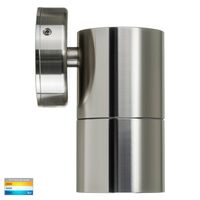 Tivah 316 Stainless Steel TRI Colour Fixed Down Wall Pillar Lights