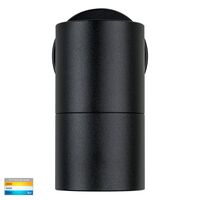 Tivah Black TRI Colour Fixed Down Wall Pillar Lights