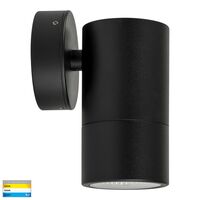 Maxi Tivah Aluminium Black TRI Colour Fixed Down Wall Pillar Lights