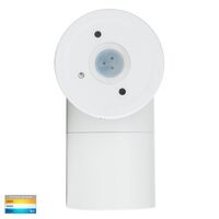 Tivah White TRI Colour Fixed Down Wall Pillar Lights