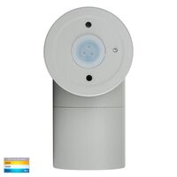 Tivah Silver TRI Colour Fixed Down Wall Pillar Lights