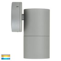 Tivah Silver TRI Colour Fixed Down Wall Pillar Lights