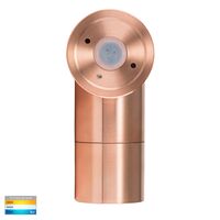 Tivah Solid Copper TRI Colour Single Adjustable Wall Pillar Lights