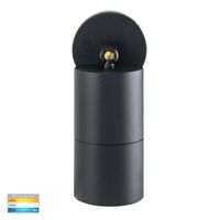 Tivah Black TRI Colour Single Adjustable Wall Pillar Lights