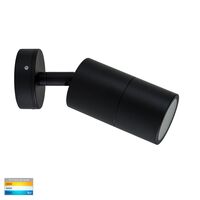 Tivah Black TRI Colour Single Adjustable Wall Pillar Lights