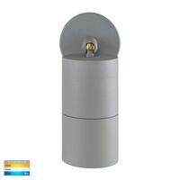 Tivah Silver TRI Colour Single Adjustable Wall Pillar Lights