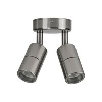 Mini Tivah 316 Stainless Steel Double Adjustable Wall Pillar Lights