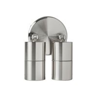 Mini Tivah 316 Stainless Steel Double Adjustable Wall Pillar Lights