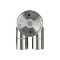 Mini Tivah 316 Stainless Steel Double Adjustable Wall Pillar Lights