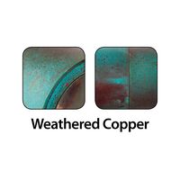 Tivah Solid Copper TRI Colour Up & Down Wall Pillar Lights