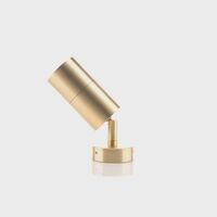Tivah Solid Brass TRI Colour Single Adjustable Wall Pillar Lights